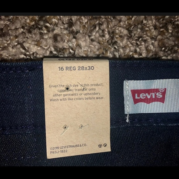 Levi's 511 SlimFit Stretch Reg:28x30 Charcoal Wash - Picture 7 of 8